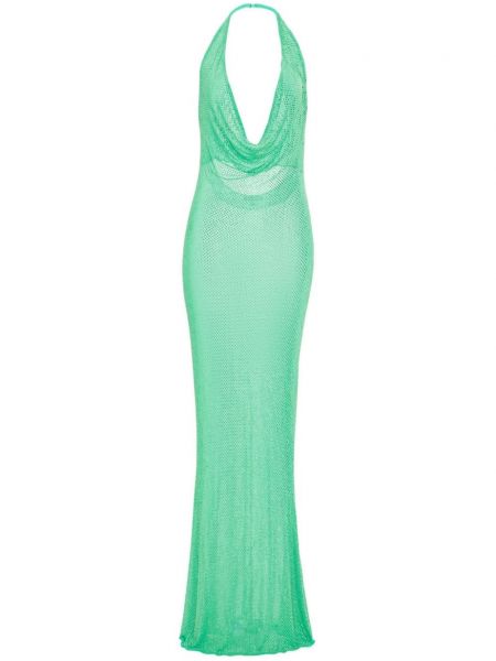 Koktejlové šaty Retrofete zelené