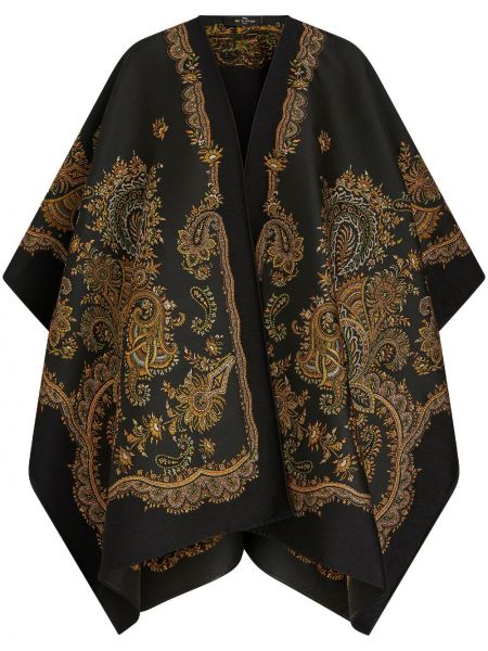 Kabát s potlačou s paisley vzorom Etro