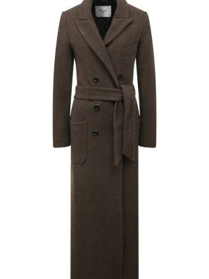 Шерстяное пальто PaltÒ коричневое