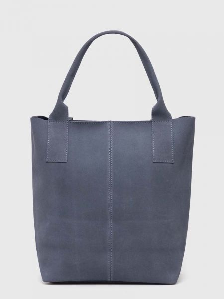 Velúr táska Answear Lab kék