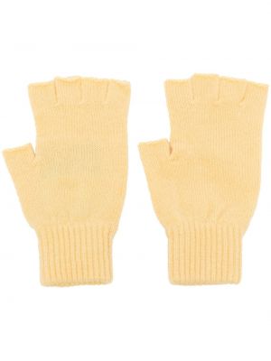 Rękawiczki Pringle Of Scotland żółte