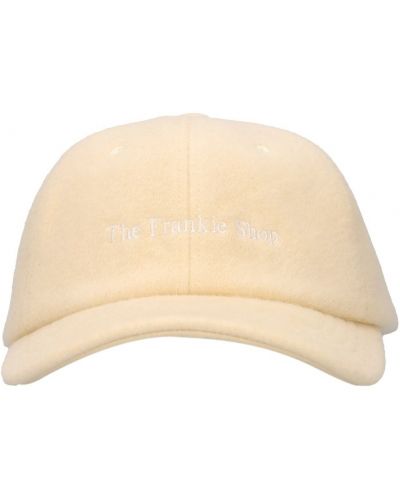 Вълнена шапка с козирки The Frankie Shop жълто