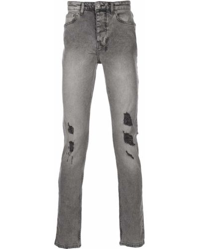 Distressed skinny jeans Ksubi grau