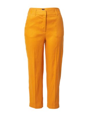 Παντελόνι Stefanel πορτοκαλί