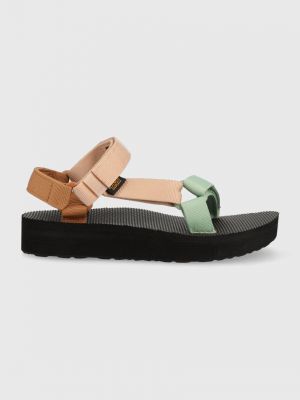 Sandale s platformom Teva smeđa