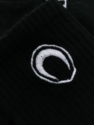 Ponožky s výšivkou Marine Serre černé