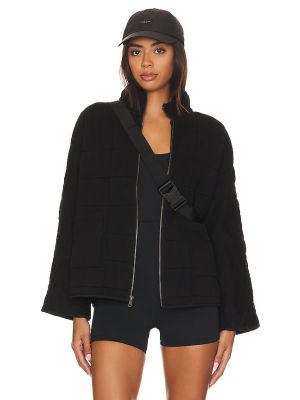 Blouson bomber fermeture éclair Bobi noir