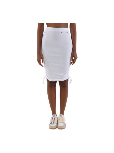 Mini spódniczka z nadrukiem Hinnominate biała
