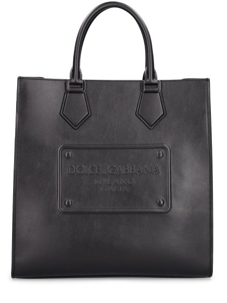 Shopper kabelka Dolce & Gabbana černá
