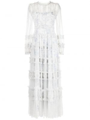 Вечерна рокля Needle & Thread бяло