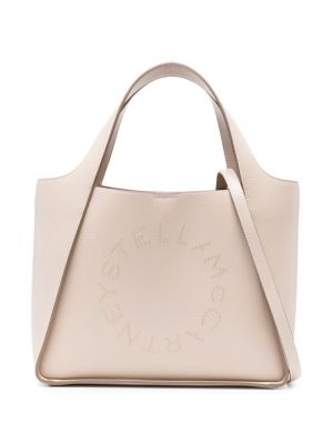 Shopper handtasche Stella Mccartney beige