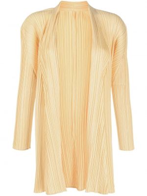 Strikkegenser Pleats Please Issey Miyake oransje