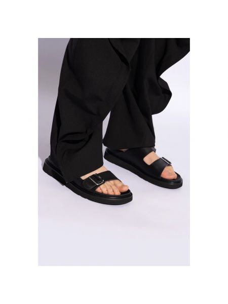 Sandalias de cuero Kenzo negro
