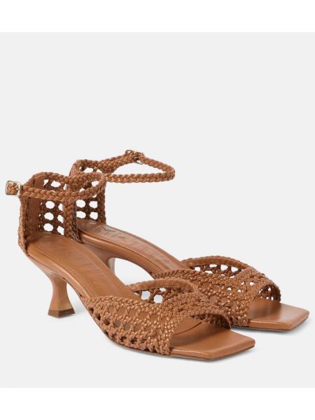 Sandali di pelle Souliers Martinez marrone