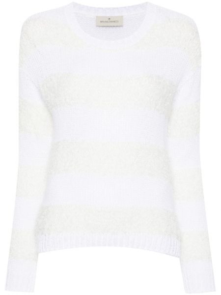 Пуловер Bruno Manetti бяло
