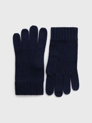 Volnene rokavice Polo Ralph Lauren modra