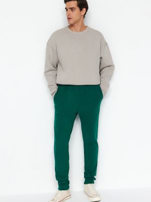 Sportovní kalhoty Trendyol zelené