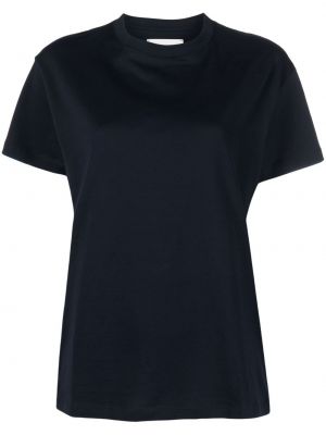 T-shirt avec manches courtes en jersey Studio Nicholson bleu