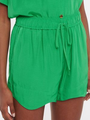Kratke hlače Ganni zelena