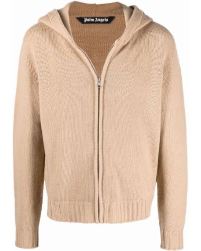 Hoodie Palm Angels beige