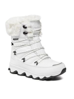 Cizme de zăpadă Alpine Pro alb