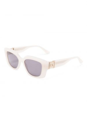 Sluneční brýle Karl Lagerfeld bílé