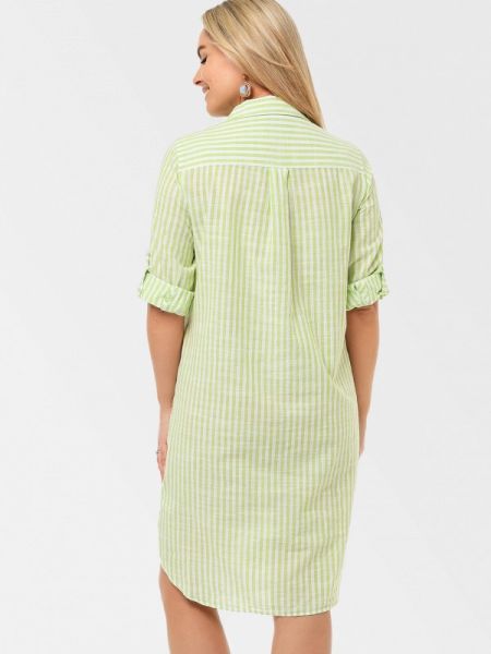 Платье-рубашка Via Appia зеленое