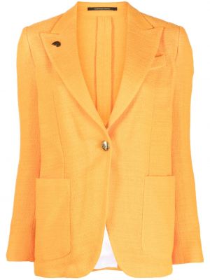 Bavlněné sako Gabriele Pasini oranžové