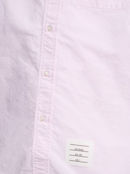 Priliehavá košeľa Thom Browne ružová
