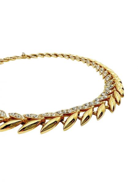 Brosche mit kristallen Jennifer Gibson Jewellery gold