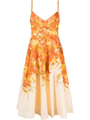 Koktel haljina s cvjetnim printom s printom Zimmermann