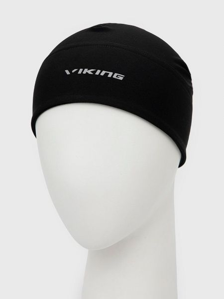 Dzianinowa czapka Viking czarna