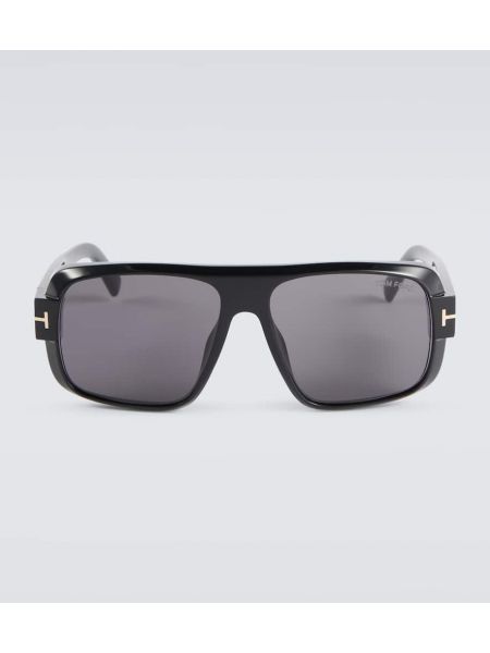 Lapos talpú napszemüveg Tom Ford fekete