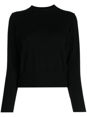 Trøje kort sweater N.peal sort