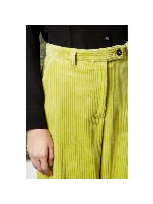Pantalones de pana Massimo Alba verde