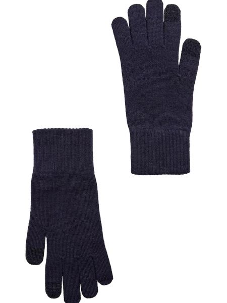 Трикотажные перчатки Marks & Spencer синие