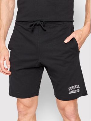 Shorts de sport Russell Athletic noir