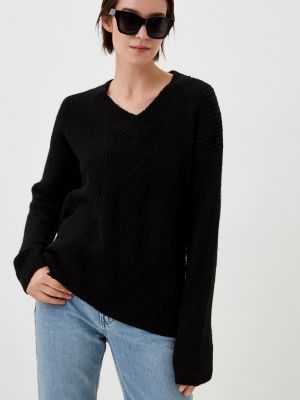 Черный пуловер D&f