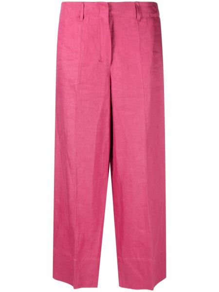 Spodnie S Max Mara różowe