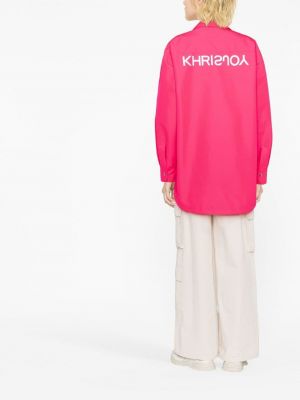 Koszula z nadrukiem Khrisjoy różowa