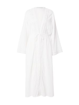 Φόρεμα Abercrombie & Fitch λευκό