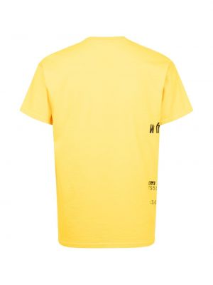 Camiseta Travis Scott amarillo
