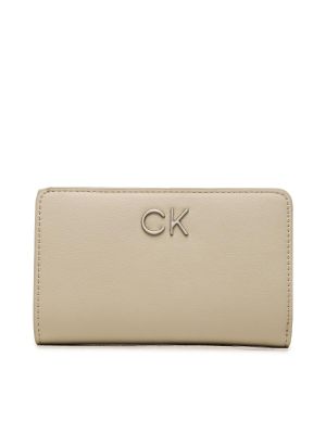 Peňaženka Calvin Klein béžová