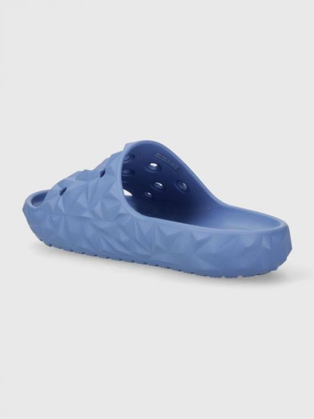 Papuci cu imprimeu geometric Crocs albastru