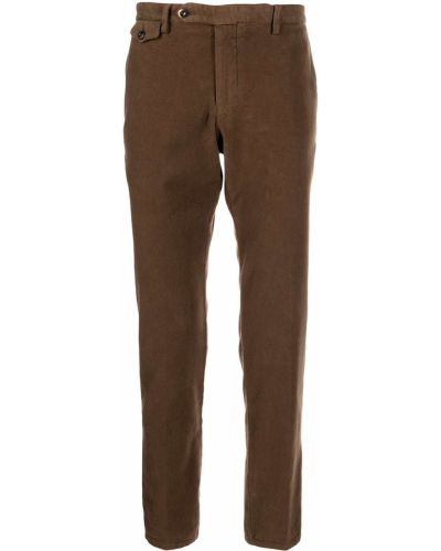Pantalones chinos de algodón Man On The Boon. marrón