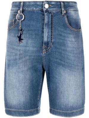 Shorts di jeans Paul & Shark blu