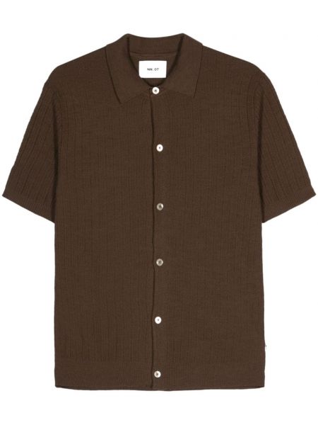 Chemise en tricot Nn07 marron