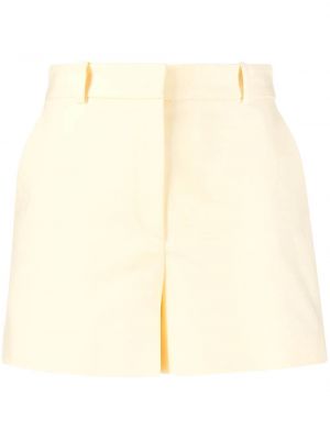 Pantalones cortos de cintura alta Emilio Pucci amarillo