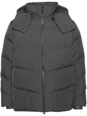 Pernata jakna s kapuljačom Descente Allterrain siva