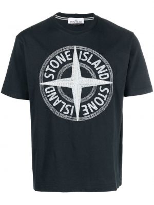 T-shirt Stone Island blå